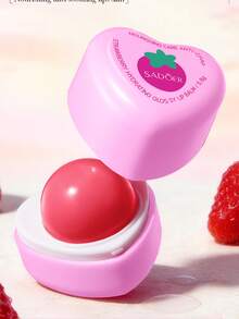 草莓/桃子/橙子/牛油果保湿润唇膏，滋润滋养，防止唇部干裂，淡化唇纹，唇彩 - 多種口味 - 查看 2