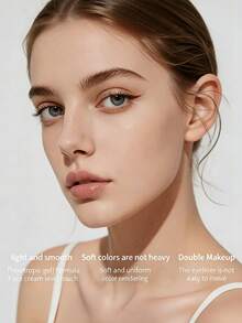 NOVO 防水眼线胶，持久不晕染，适合初学者，易于涂抹，美化双眸 - 02#生巧棕 - 查看 5