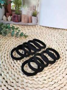 50pcs/Set Women's Hair Ties, Suitable For Everyday Use