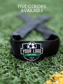 1pc Customizable Adjustable Headband With Tie-Back, Can Customize Logo Or Text, Suitable For Running, Cycling, Soccer, Football, Various Activities And Charity Events