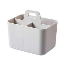Portable Handheld Storage Box, Makeup Organizer Box, Can Store Eyeshadow, Makeup Brushes, Etc., Can Be Placed On Bathroom Countertop, Multi-Functional Storage Rack, Essential For Back To School. Stackable Storage Boxes, Suitable For Bathroom, Office, Crafts Or Study Supplies Storage - Multicolor - View 19