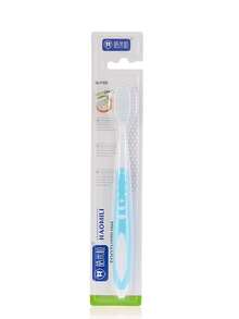 Unisex Manual Dual-Color Sharpening Silk Toothbrush, Single Adult Soft Bristle Toothbrush, Household Daily Use Excellent Toothbrush, Anti-Slip Silicone Toothbrush - Multicolor - View 7