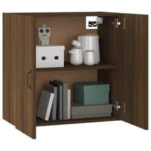 vidaXL Armadio murale Chêne marrone 60x31x60 cm Bois d'ingénierie - Castano - Visualizzare 7