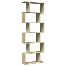 vidaXL Tavolino separato da 6 pezzi ebenex chêne sonoma 70x24x193 cm - Castano - Visualizzare 7