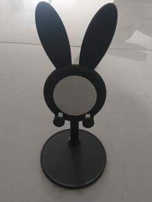 1pc Adjustable & Foldable Rabbit Shaped Bathroom Phone Holder - Multicolor - View 7