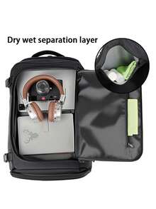 大容量旅行背包，带鞋仓，户外徒步旅行背包 - A - 查看 6