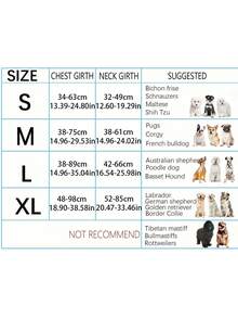 Anti-Pull Dog Harness With Dual Leash Clips, Adjustable Soft Thick Reflective Oxford Cloth Vest (Prevents Choking), Easy-Grip Handle - Suitable For All Dog Sizes. Please Confirm Size Before Ordering! (Harness Only, Leash Sold Separately!) - Multicolor - View 11