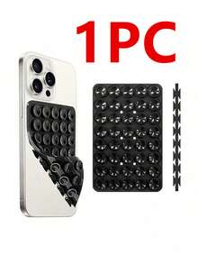 1pc Silicone Suction Cup Phone Holder, Hands-Free Phone Stand, Suitable For Any Smartphone, Great For Selfie And Video Shooting, Ideal Gift For Valentine's Day And Holidays, Essential For Airplane Travel