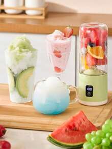 Multifunctional USB Charging Blender - 1500mAh Large-Capacity Battery, Essential Kitchen Tool For Smoothies & Shakes - Multicolor - View 3