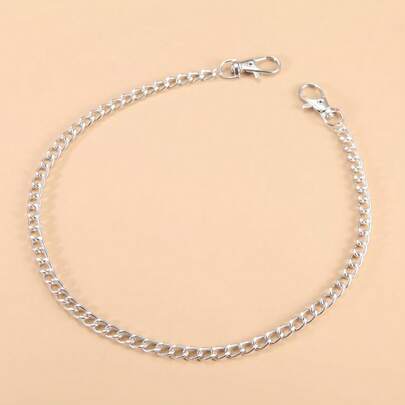 New Thorn Chain Hip Hop Punk Titanium Steel Cuban Link Men's Waist Chain, Jeans Accessory