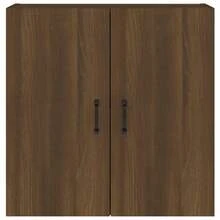 vidaXL Armadio murale Chêne marrone 60x31x60 cm Bois d'ingénierie - Castano - Visualizzare 3
