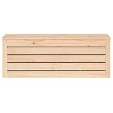 vidaXL Camera da letto 89x36,5x33 cm Legno massiccio in legno - Castano - Visualizzare 6