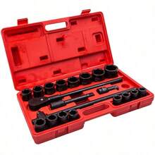 Impact Deep Socket Set 19mm-50mm 3/ 4" Ratchet Extension Sliding T Breaker Bar - 1 - View 10