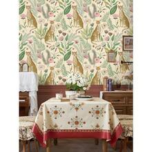 1 Cuộn Giấy Dán Tường Họa Tiết Hoa Báo, Phim Trang Trí Nội Thất Tinh Tế, Thích Hợp Để Trang Trí Giấy Dán Tường Phòng Khách và Phòng Ngủ, Giấy Dán Tường Trang Trí Nhiều Loại Phòng, Giấy Dán Tường Tủ, Dễ Lắp Đặt, Phim Thủ Công Mỹ Nghệ - Nhiều màu - Xem 7