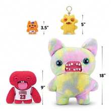 Spin Master Fuggler Fugg Stars Series 9-Inch Plush Toy – Funny Ugly Monster Stuffed Animal With Human-Like Teeth, Collectible Plush For Kids, Teens, Adults & Plush Fans - Chunky Mcdunky - View 10