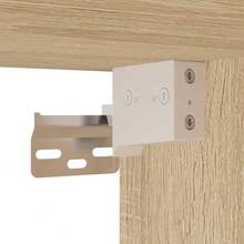 vidaXL Armadio murale chêne sonoma 60x31x60 cm in legno metalmeccanico - Castano - Visualizzare 10