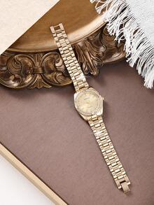 LIANDU LIANDU 母亲节女士腕表，时尚创意，百搭实用，小巧精致，个性化石英表，适合日常佩戴，生日礼物，返校季礼物，感恩节礼物，浪漫场合礼物，完美之选 - 金色 - 查看 9