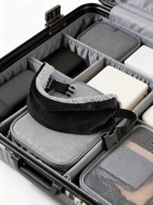 超柔软仿毛皮睡眠眼罩 | 可调节防滑绒面头带，便携式双面设计，配粉色耳塞 | 亲肤遮光眼罩，缓解疲劳 | 多功能必备，适合午睡、航空旅行和日常休息 | 旅行者、忙碌的上班族和睡眠爱好者的理想之选 - 彩色 - 查看 7