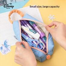 Disney 迪士尼冰雪奇缘系列大容量可爱高品质铅笔盒，拉链帆布文具便携笔袋 - 單件 - 查看 6