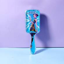 K-POP Girl's Pattern Air Cushion Brush, Stylish Scalp Massaging Brush, Anti-Static, Durable ABS Handle, Nylon Bristles, Suitable For All Hair Types, High-Quality Air Cushion Brush