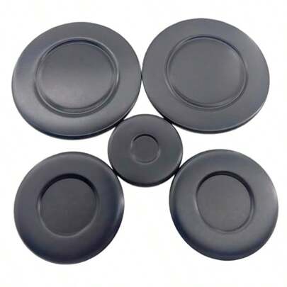 Range Surface Burner Cap Set Of 5 Fit For  Stove W10832694 Gas Stove Burner Caps