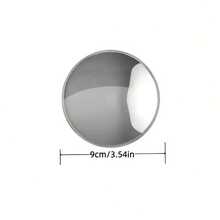 Round Wall-Mounted Decorative Corner Mirror - Full Length Horizontal Wall-Mounted Mirror, Plastic Frame, No Power Required | Home Decor Accessory, Portable Mirror, Suitable For Living Room, Bedroom, Hallway, Bathroom, Dressing Room, Room Decoration. - Multicolor - View 14