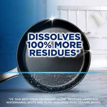 Finish, Dishwasher Rinse Aid, Lemon Rinse & Shine Cleaner, 400ml, Ultimate Clean & Diamond Shine, Glass Protection, Spot Prevention, Better Drying Vs Finish Detergent Alone - 250 Ml (Pack Of 6) - View 5