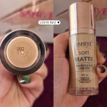 Base Líquida Soft Matte SANIYE SPF 30 - Light Medium - Ver 2