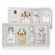 Luxury Men's Perfume Gift Set | Long-Lasting Fragrance, Suitable For All Occasions | Father's Day Gift - Black Amber Men's Perfume 4-In-1 Body Spray And Perfume Gift Set - 4-Piece Men's Perfume Set - Perfume, Deodorant Body Spray, Men's Birthday Perfume 0.8fl.Oz. - 木質香調 - 查看 1