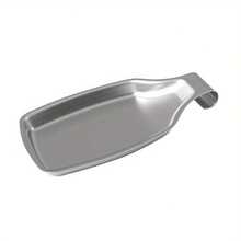 1/2pcs Spoon Holder, Ladle Rack, Utensil Organizer Tray, Cutlery Caddy, Kitchen Countertop Utensil Holder, Hotel & Home Self-Serve Buffet Kitchen Supplies Plate Clip Tray, Spatula & Spoon Rack/Tray, Cookie, Snack, Fruit Plate, Kitchen Accessories, Kitchen Spoon Rack/Stand, Cutlery Rack, Tea Bag & Spoon Holder - Silver - View 11