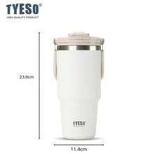 Back-To-School Time! The TYESO 1050ml Stainless Steel Thermal Bottle Is , , And . With A Carrying Handle, It's Easy To Take And Ideal For Children's School Bags. It Keeps Drinks Hot For 12 To 24 Hours And Cold For Up To 24 Hours. It Can Also Be Used As A Thermal Container For Drinks, Lunch, Snacks After Meals, Packed Lunches, And Hot Soups. Essential For The Classroom And Perfect For School, Sports, Travel, And Everyday Use. An Excellent Gift Option. - 淺粉紅色 - 查看 4