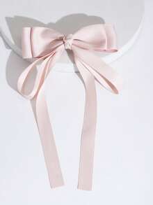 1个女士双层蝴蝶结发夹，时尚优雅的职场发饰，适合各种场合，可爱情人节爪夹发夹，发卡，校园用品，大学，女士冬季装扮，蝴蝶结，发饰，头饰，女士发饰，发夹 - 黑色 - 查看 8