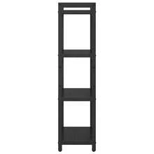 vidaXL Étagère Chêne noir 40 x 30 x 85 cm Bois d'ingénierie - Noir - Voir 6