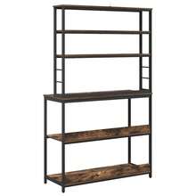 vidaXL Tavolo da cucina Chêne fumé 100 x 40 x 168 cm - Castano - Visualizzare 8
