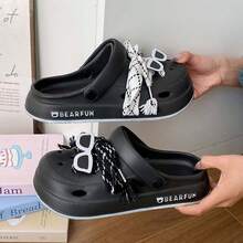 2026 New Creative Sunglasses Strap Casual Sandals, Comfortable & Durable EVA Slip-On Beach Slippers - Black - View 6