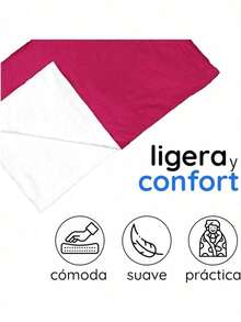 Super Warm Fleece Throw Blanket With Nightmare Before Christmas Sewn Pattern Perfect For Car Sofa Couch Or Bedroom Quilt - 白色 - 查看 3