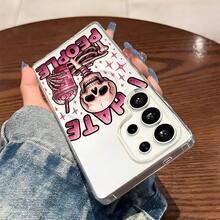 Pink Skull Magnetic Attraction Phone Case Suitable For Compatible With IPhone 17,16, 15, 14, 13, 12, 11, PRO MAX, PLUS ,Air,As Well As Galaxy S26/25/24/23/22 Ultra/ Edge /FE/+,A56/54/36/35/16/15/14,Fashionable Phone Cases - Nhiều màu - Xem 3