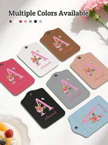 Customizable Airplane Design Luggage Tag, Can Print Your Name Or Birthday. Lightweight And Portable, Essential Travel Accessory. Suitable For Cruise Luggage Tag, Cruise Luggage Label, And Privacy Protection Cruise Luggage Tag.