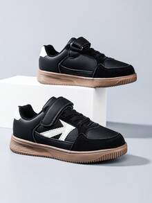 Kids Sneakers - Black and White - View 6