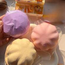 最新款慢回弹软绵绵冰淇淋球面包造型减压捏捏乐玩具 - 完美礼物、生日礼物、理想礼物、惊喜礼物、节日礼物、季节性礼物、万圣节礼物、圣诞节礼物、游戏玩家礼物、复活节礼物 - 彩色 - 查看 8