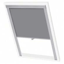 Blackout Roller Blind Grey CK02 - 1 - View 1