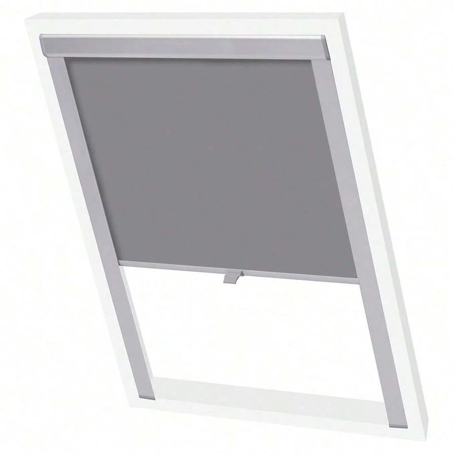 Blackout Roller Blind Grey CK02 - 1 - View 1