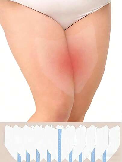 1/5/10pcs Anti-Chafing Thigh Bands, Unisex, Effectively Prevent Invisible Friction And Abrasion In Summer; Unisex Anti-Chafing Patches, Comfortable Fit, Protect Women's Thighs And Calves; Available In Waistband, Sticker And Other Forms To Provide Comfortable Protection.