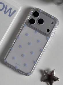 一款精致的粉蓝色雪花风格手机壳，时尚靓丽，兼具个性化防摔保护功能，兼容 17/17 Pro Max、 16 Pro Max/15 Pro/14、 13/12/11，是送给家人/朋友/姐妹/女友的理想圣诞礼物。 - 無色 - 查看 2