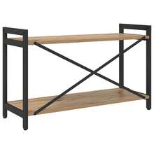 vidaXL Étagère Chêne artisanal 40 x 30 x 85 cm Bois d'ingénierie - Tabac - Voir 7