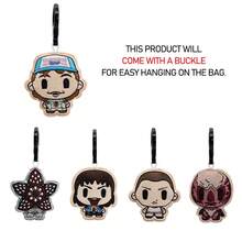 2PCS Netflix Officially Licensed Random One Stranger Things DZNR Bag Clip Keychain Fun Collection Decorative Life Fan Must-Have Daily Decoration Holiday Gift - Multicolor - View 7