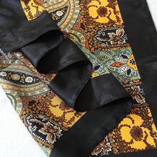 35" Large Satin Head Scarf For Women Silk Hair Scarf Solid Color Hair Bandana For Night Hair Wrap Sleeping - 焦糖色 - 查看 4