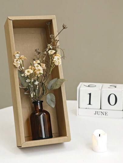 1 Bundle Yellow Artificial Roses, 31cm Artificial Fake Flowers Ideal For Wedding Decoration, Valentine'S Day Decor, Birthday Decor, Anniversary Decor, Home Decor,Table Decor,Bedroom And Bathroom Room Decor,Desk Decor,Room Decoration Stuff,Autumn Decor,Fall Autumn Decor ,Table Decor,Plant Pot Decor