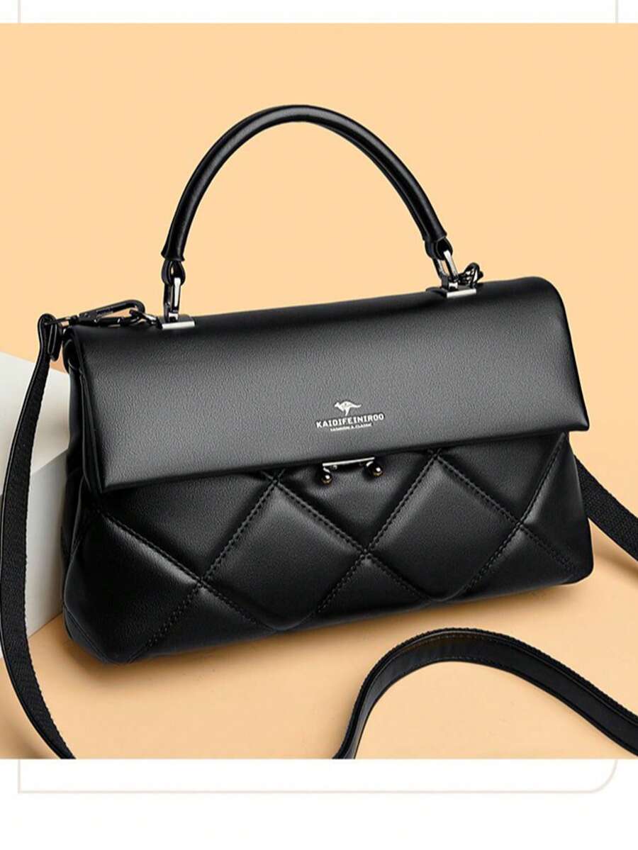 新款高品质女士单肩包，奢华单肩斜挎包，大容量通勤包