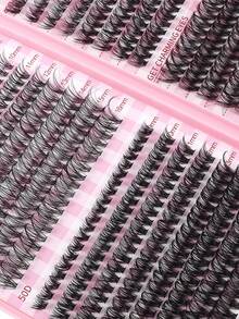 640 cặp mi giả riêng lẻ, dung lượng lớn, độ cứng 30D+40D+50D, độ cong D, 9-16mm. Mi giả tự làm, trông tự nhiên, dày dặn, mềm mại và siêu nhẹ, có thể tái sử dụng. Mi giả từng sợi riêng lẻ, thích hợp cho người mới bắt đầu sử dụng tại nhà hoặc khi di chuyển, cho cuộc sống hàng ngày, đám cưới, tiệc tùng, lễ hội âm nhạc và Ngày của Mẹ. Từ khóa: Mi giả, Mi nối, Mi giả từng sợi, Mi thật, Mi giả. - D - Xem 4